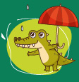 v fil-pluie-dent